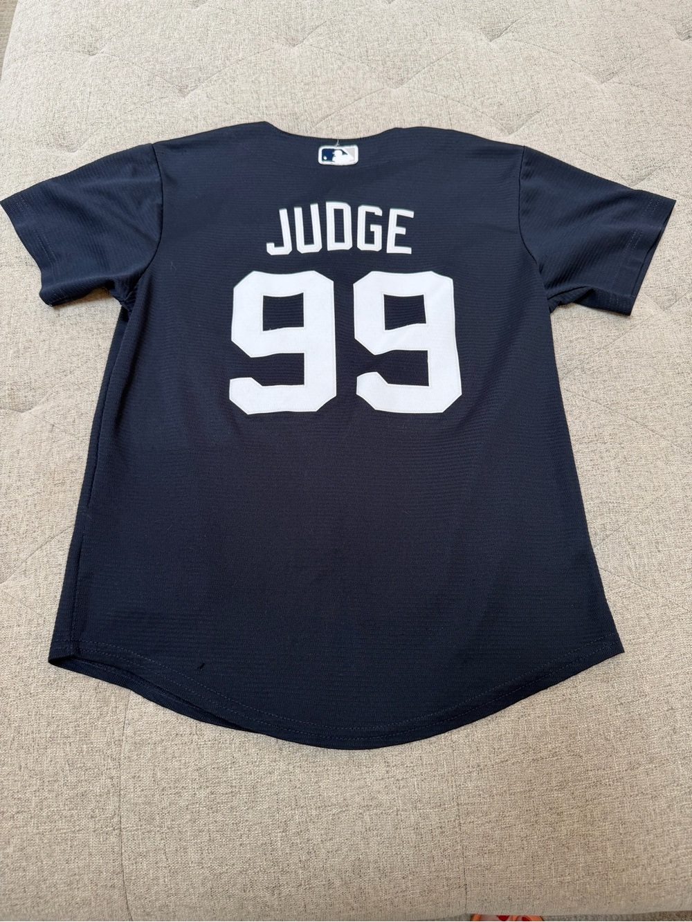Nike New York Yankees Aaron Judge #99 MLB Jersey navy blue small - Picture 4 of 5